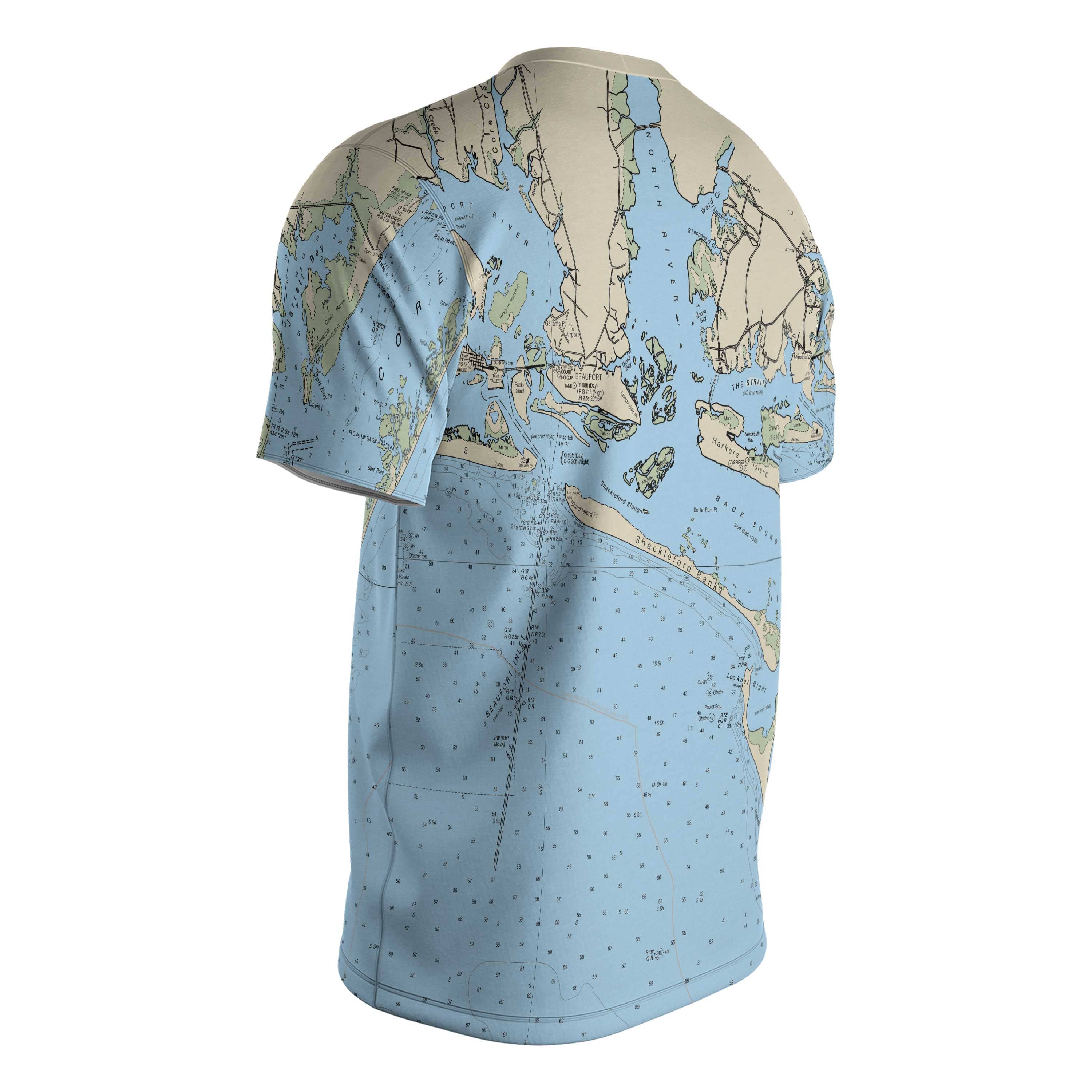 The Beaufort and Cape Lookout Mariner T Shirt