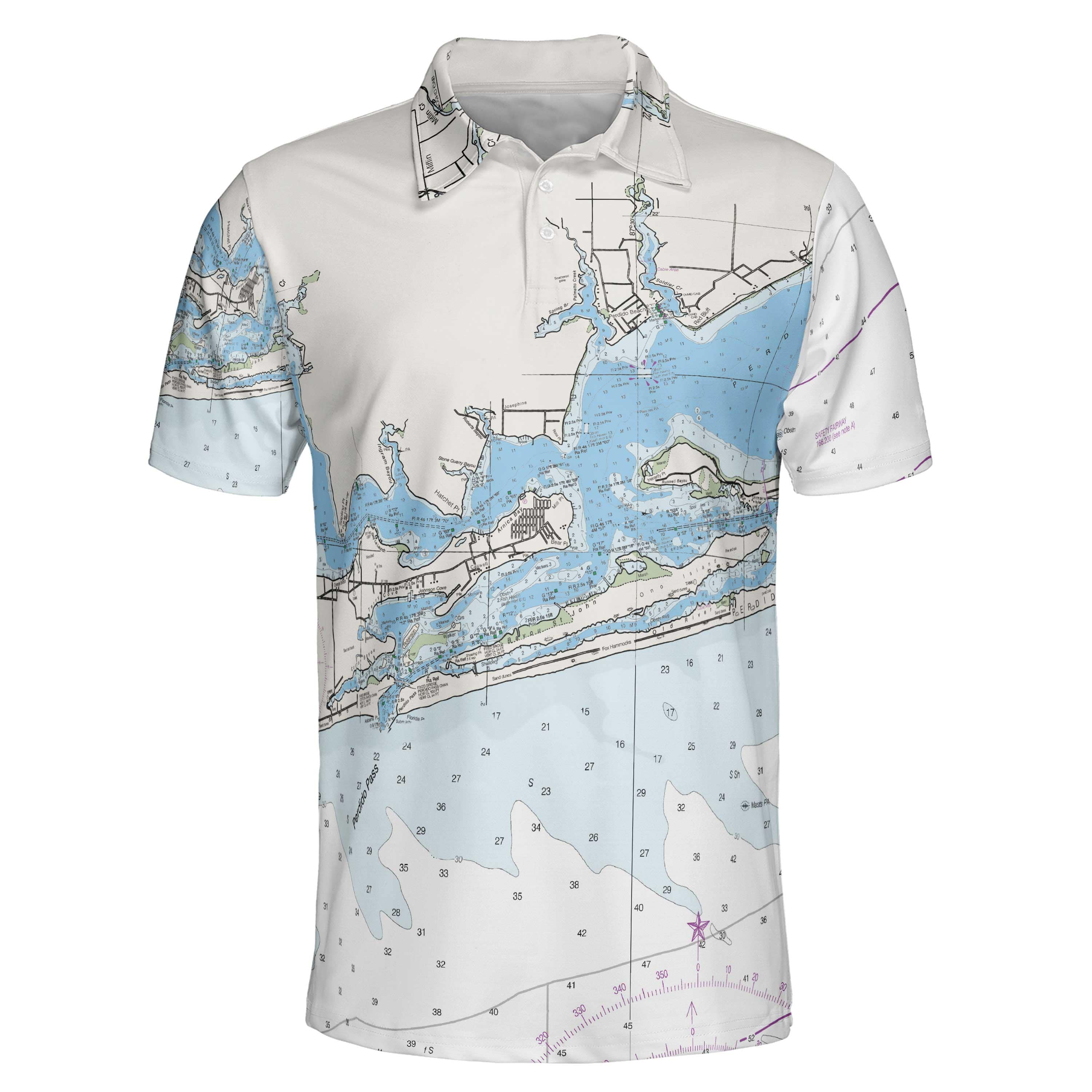 The Perdido Pass Navigator Polo Shirt