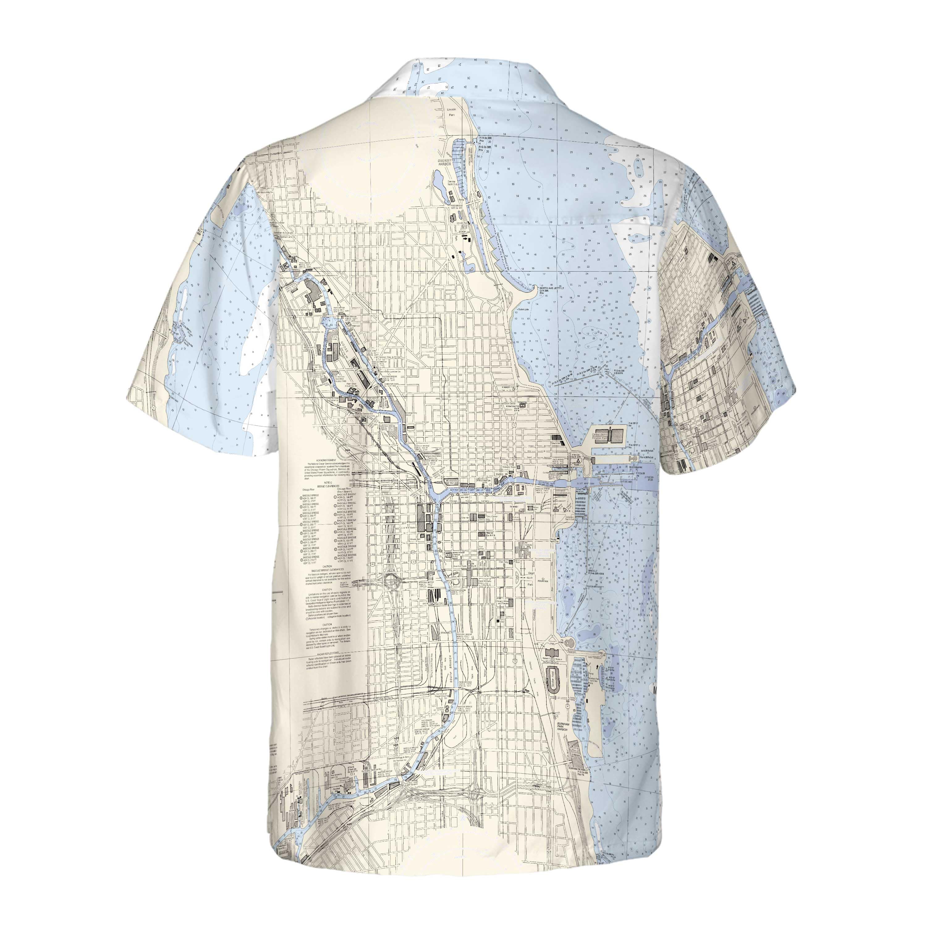 The Windy City Coconut Button Camp Shirt