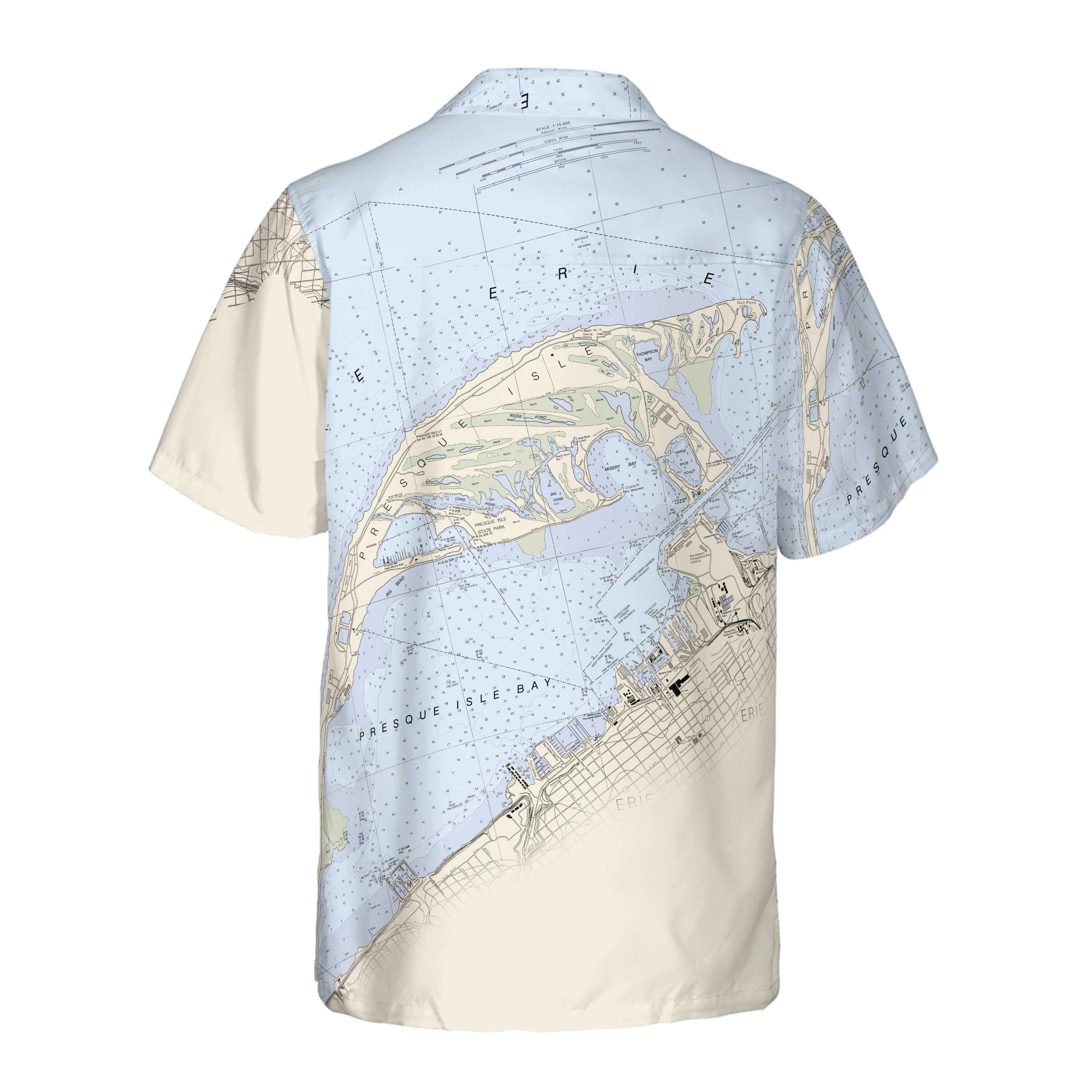 The Erie Harbor Coconut Button Camp Shirt