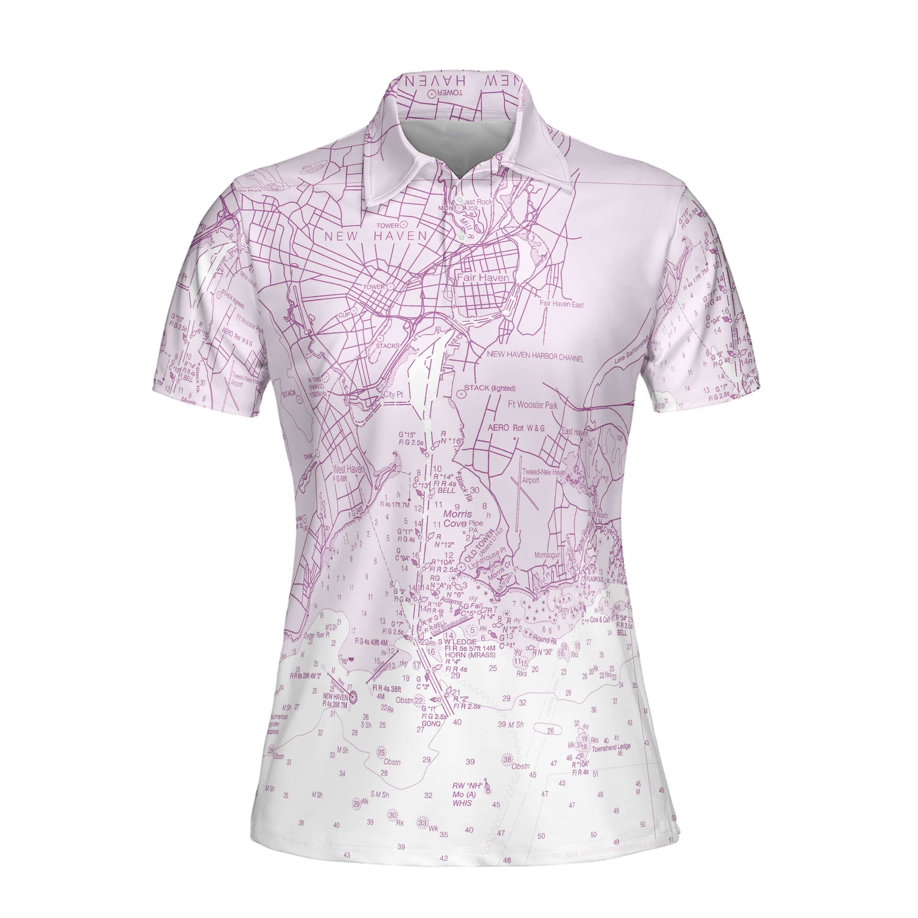 The New Haven Pink Women's Polo