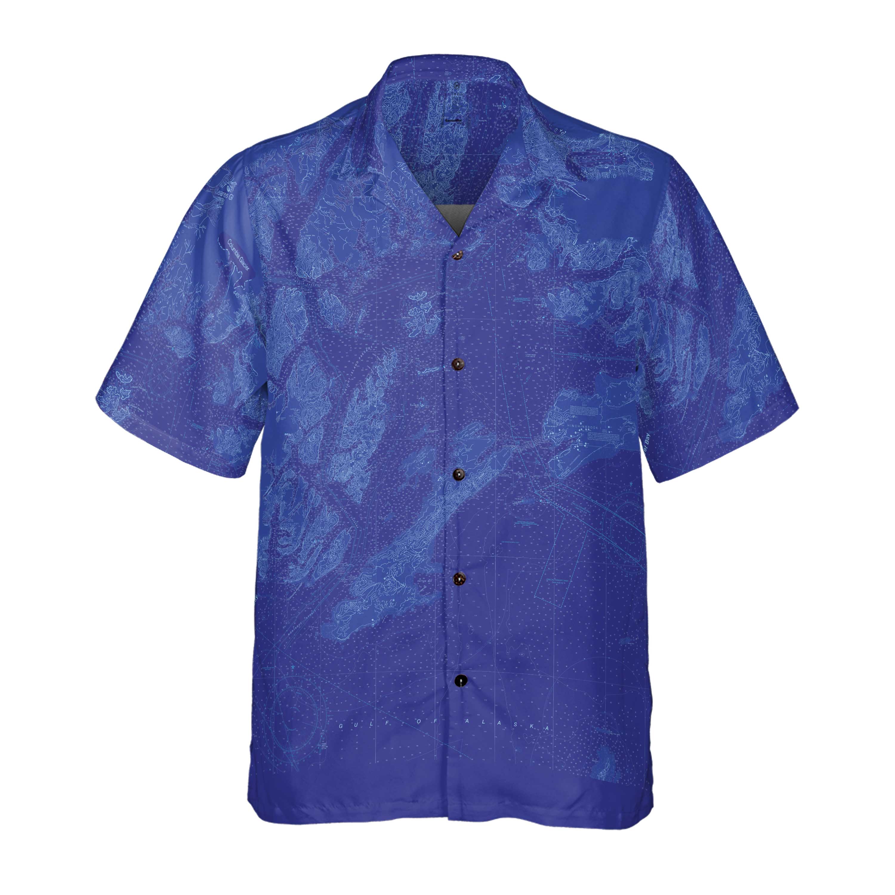 The Prince William Sound Coconut Button Camp Shirt