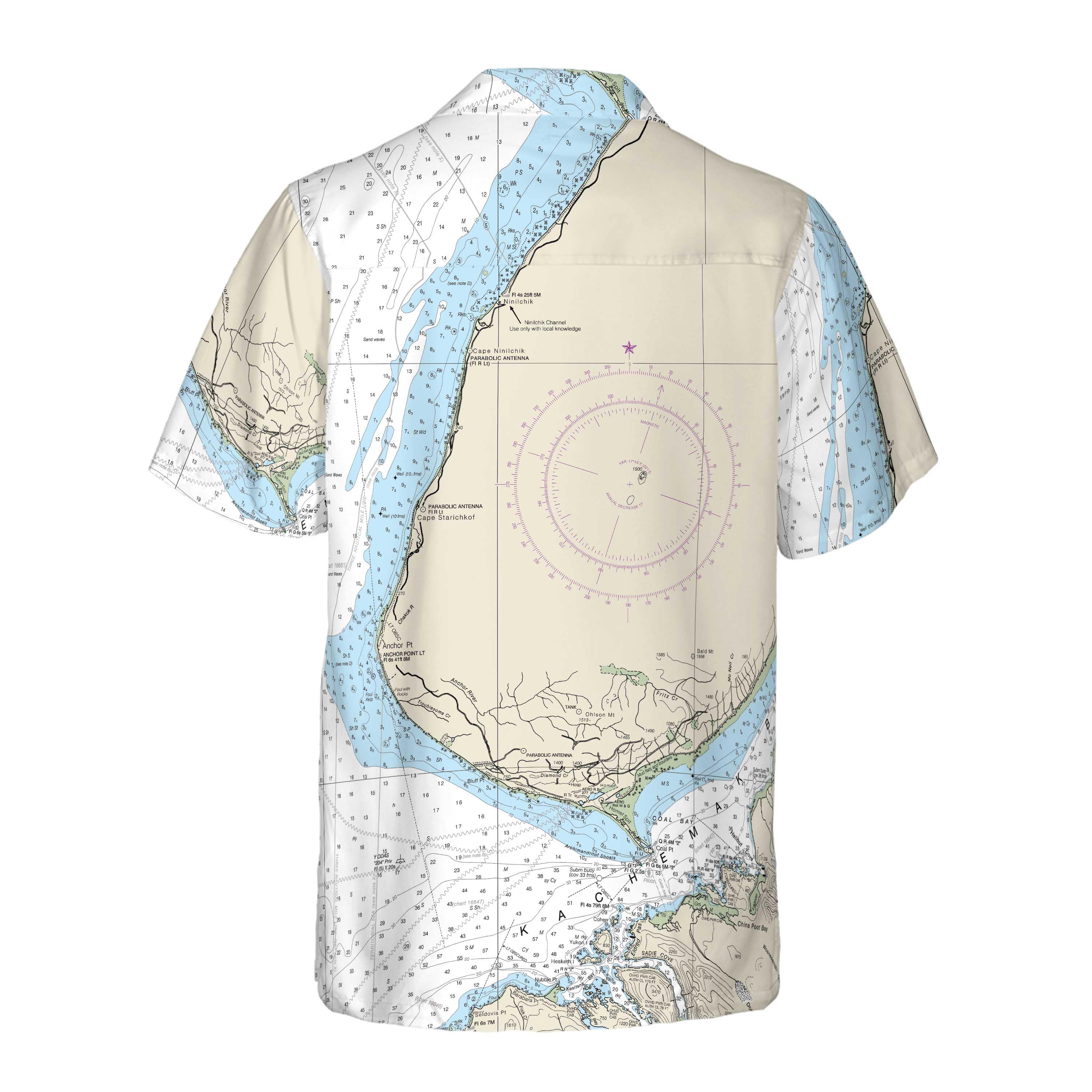 The Anchor Point Coconut Button Camp Shirt