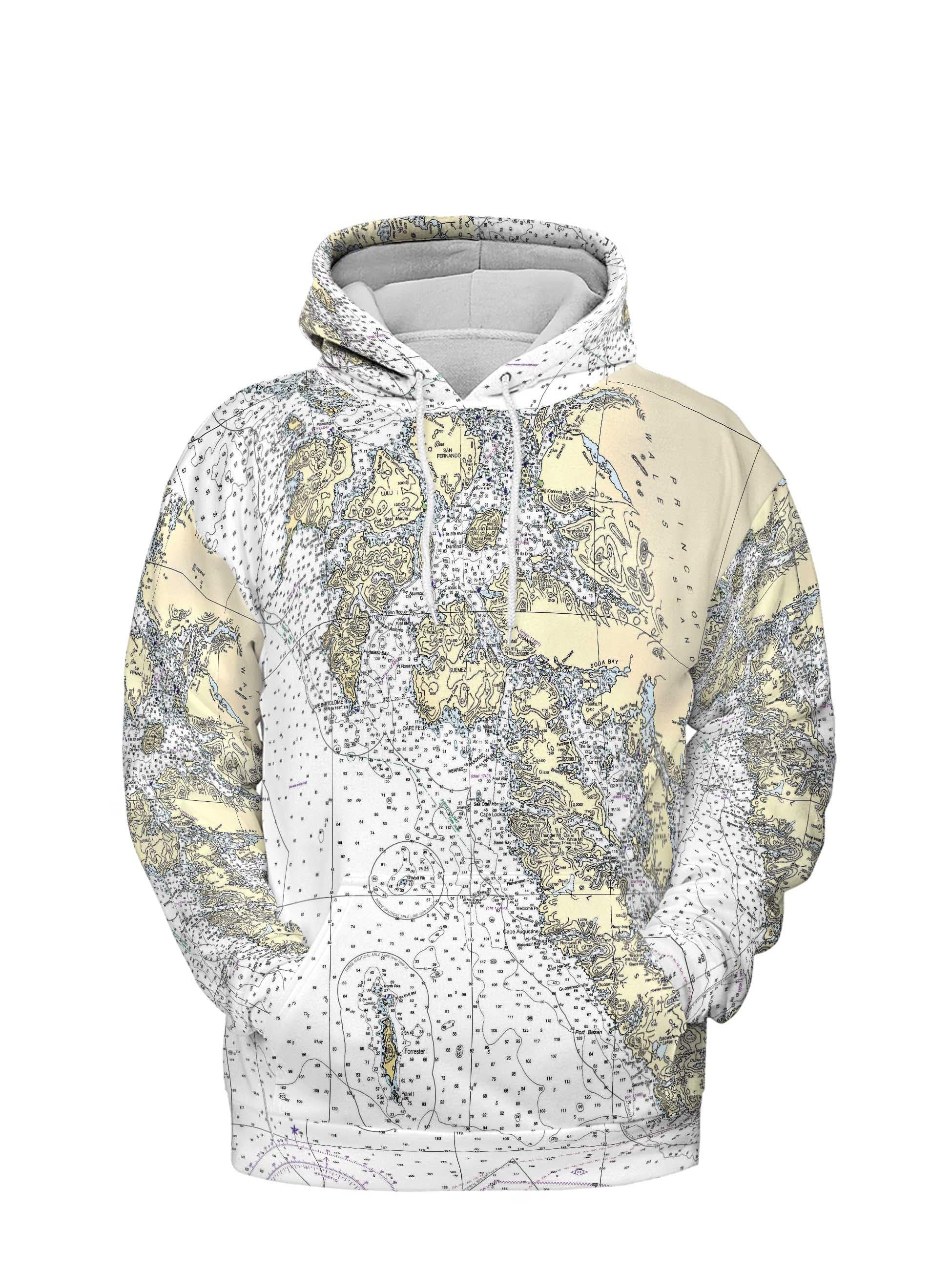 The Gulf of Esquibel to Dixon Entrance Lightweight Hoodie