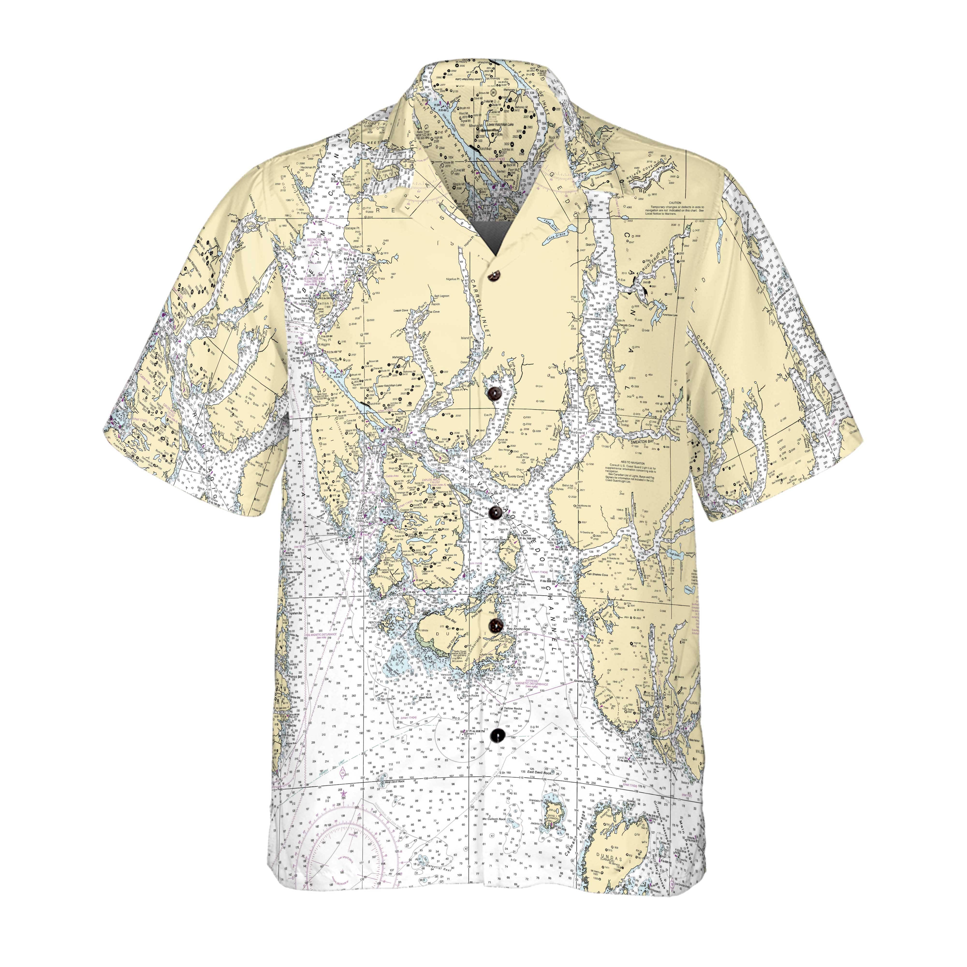 The Ketchikan Coconut Button Camp Shirt