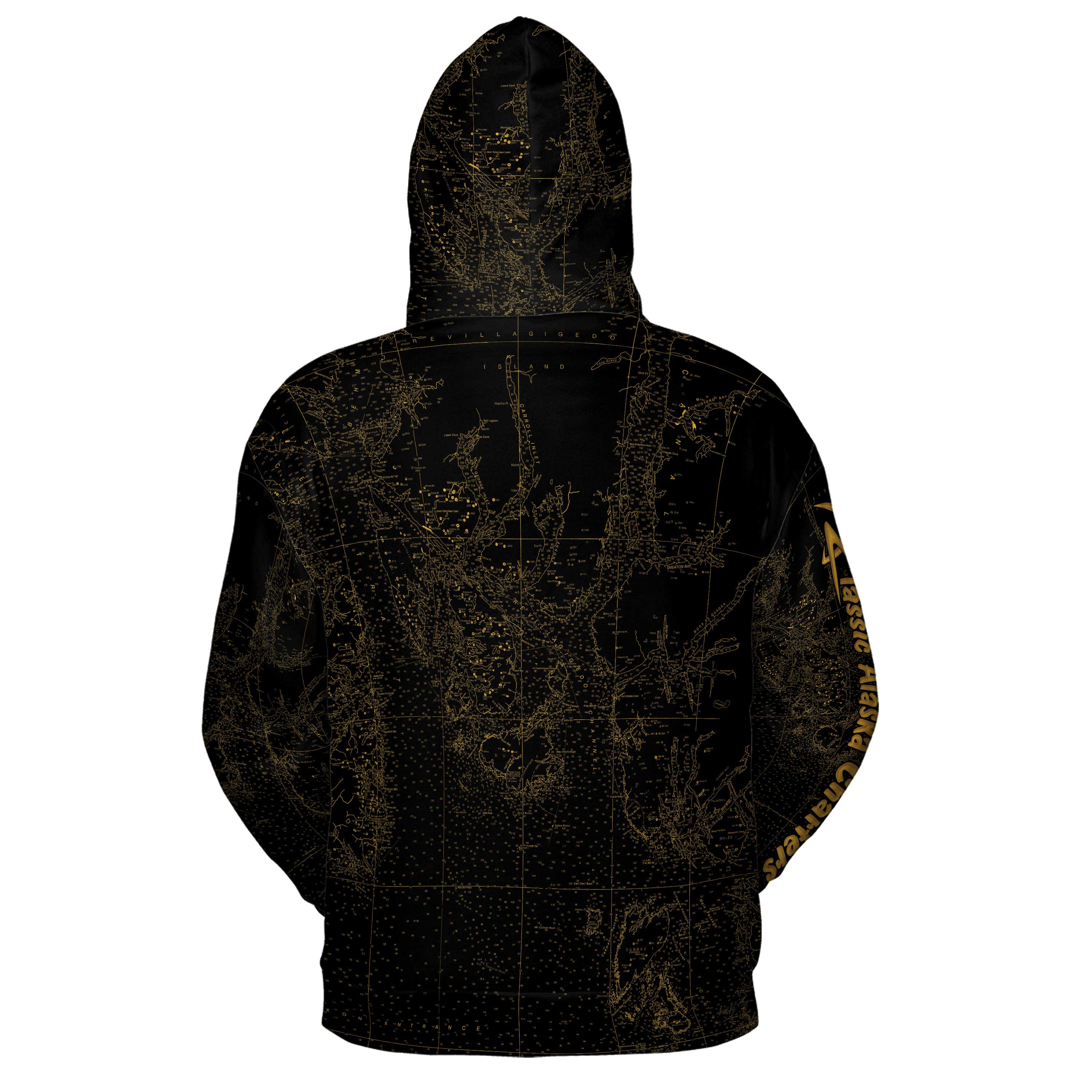 The CAC Ketchikan Midnight Gold Lightweight Hoodie