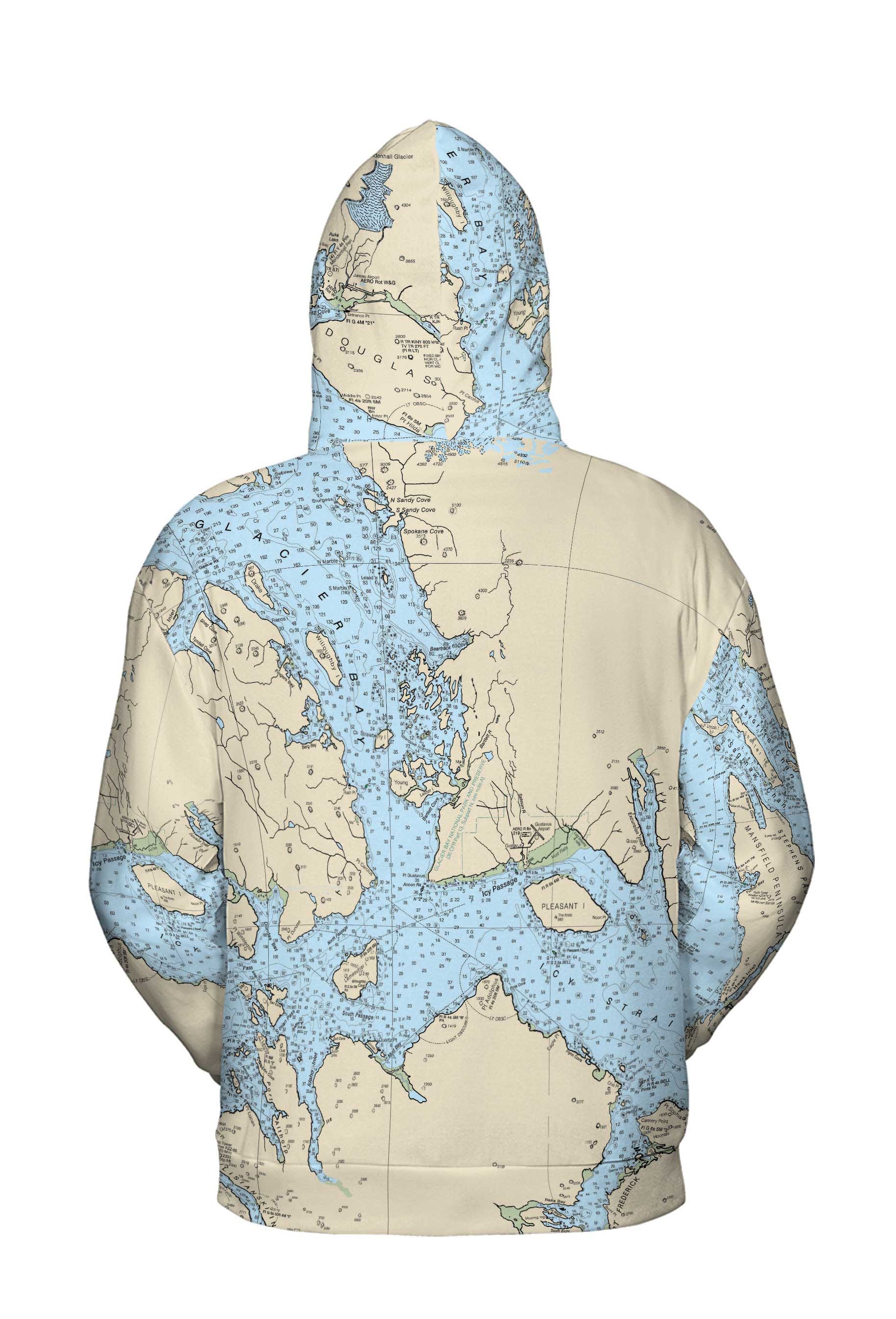 The Juneau and Glacier Bay Lightweight Hoodie