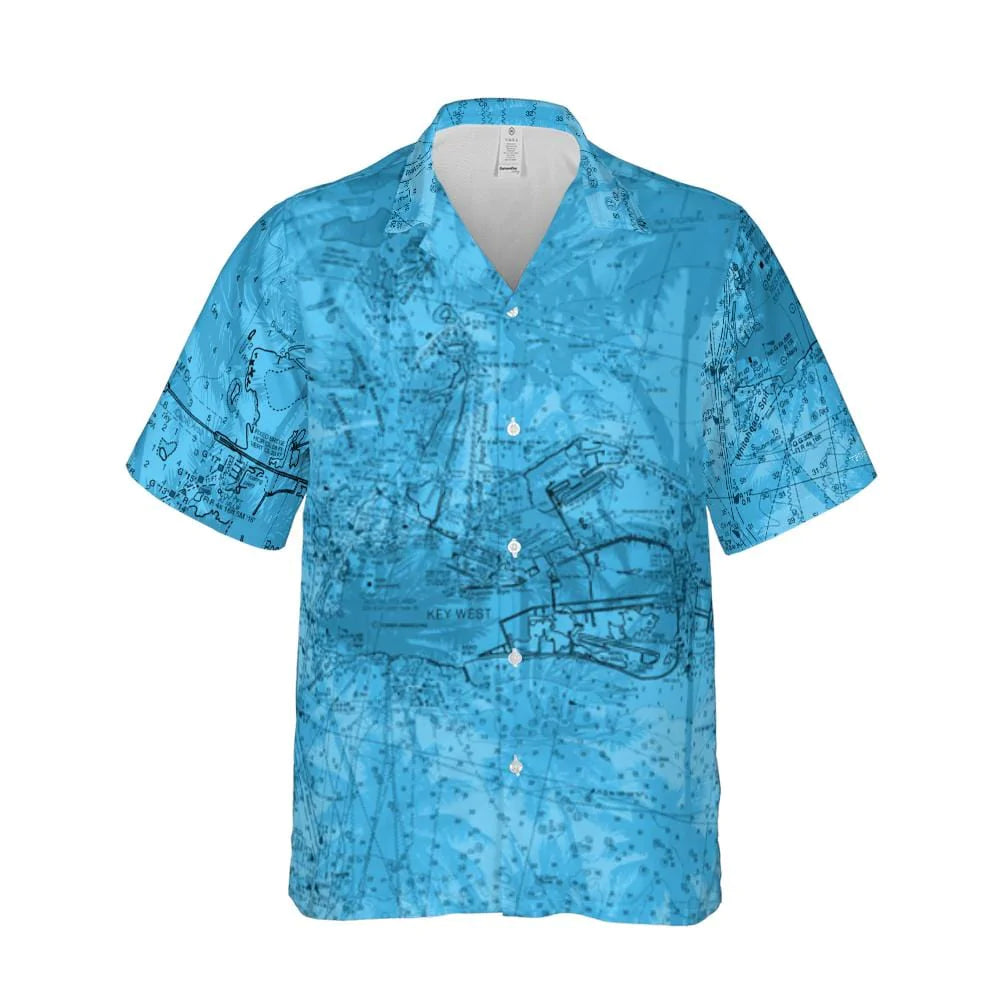 The Key West Blues Camp Shirt