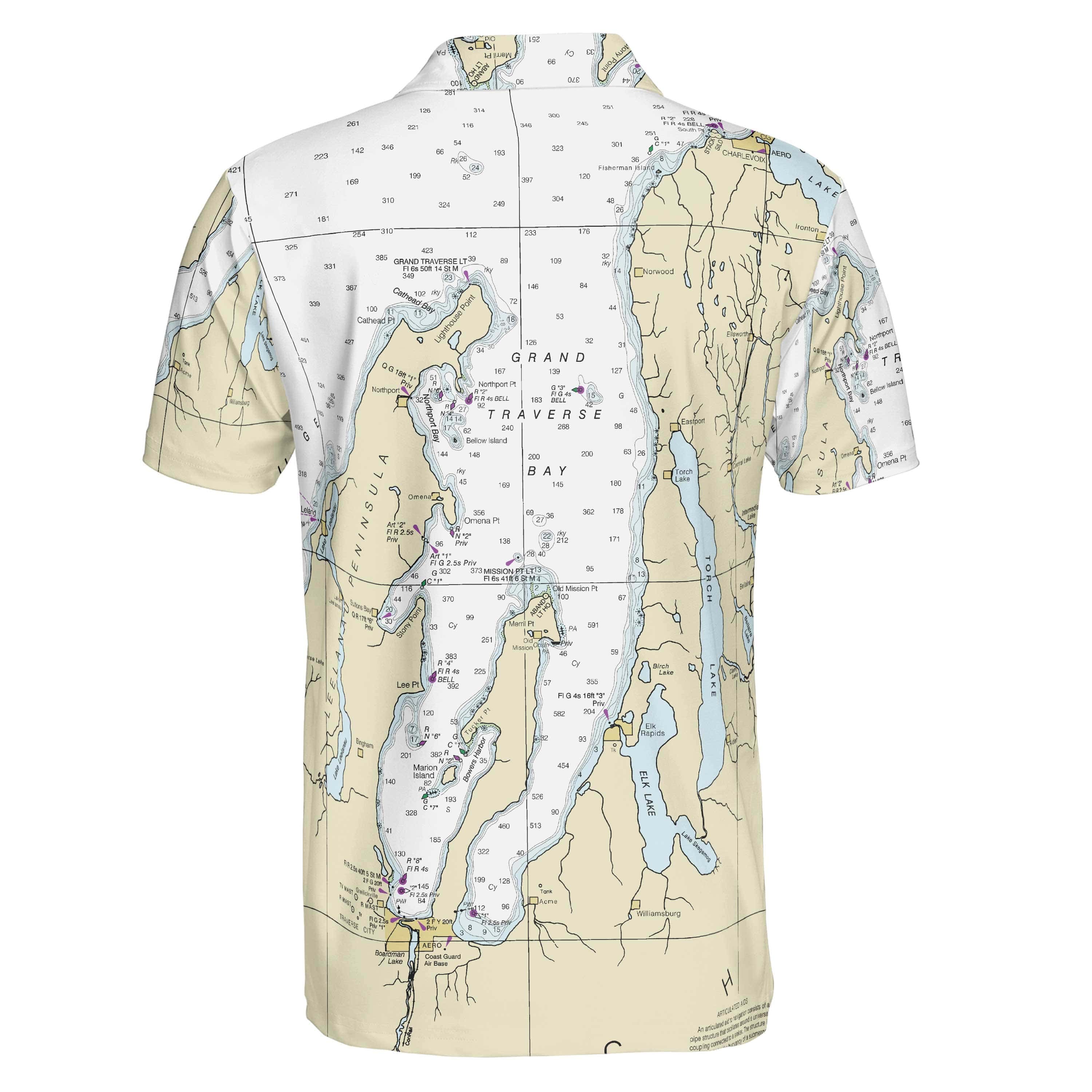 The Grand Traverse Bay Polo Shirt
