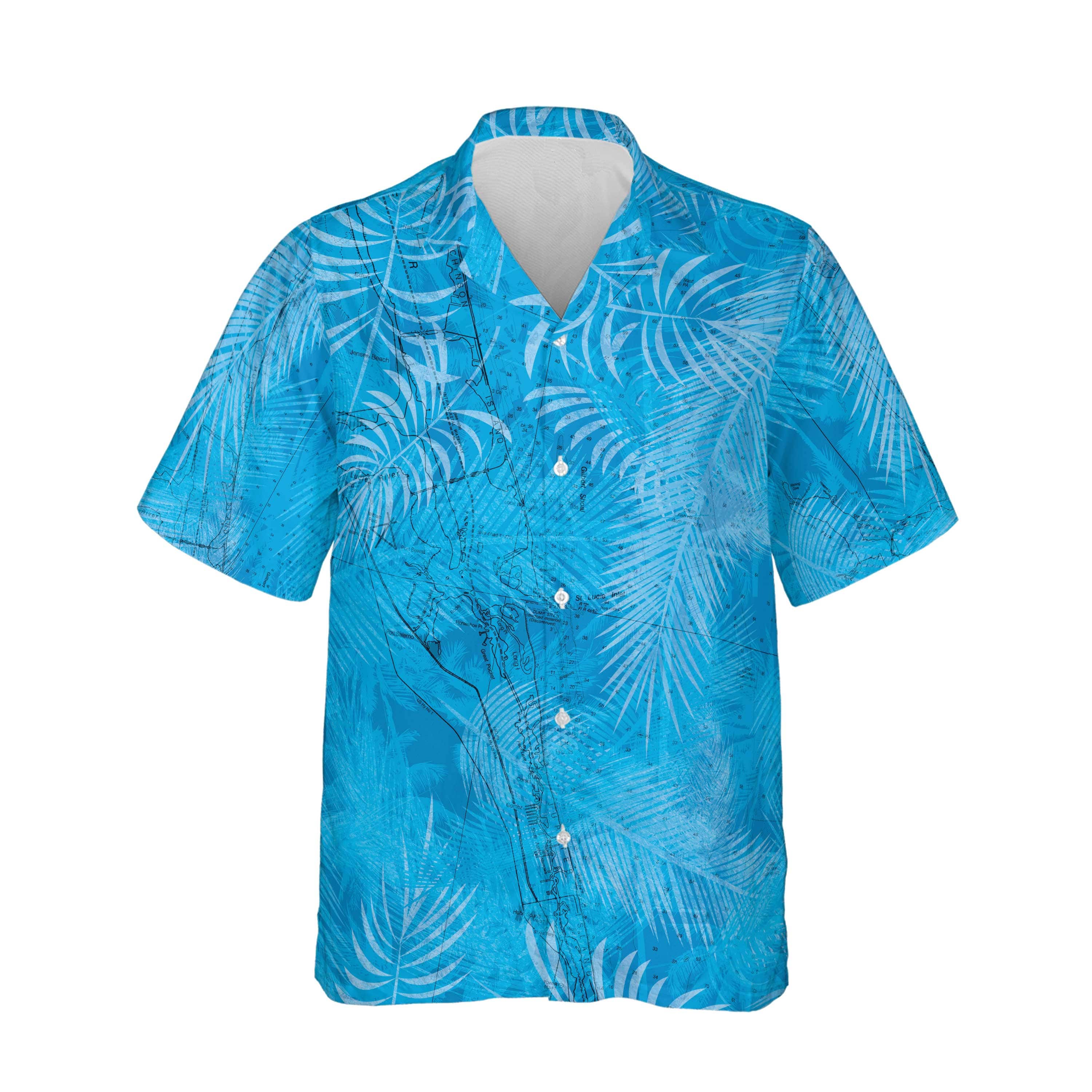 The Treasure Coast North Tropical Blue Shirt
