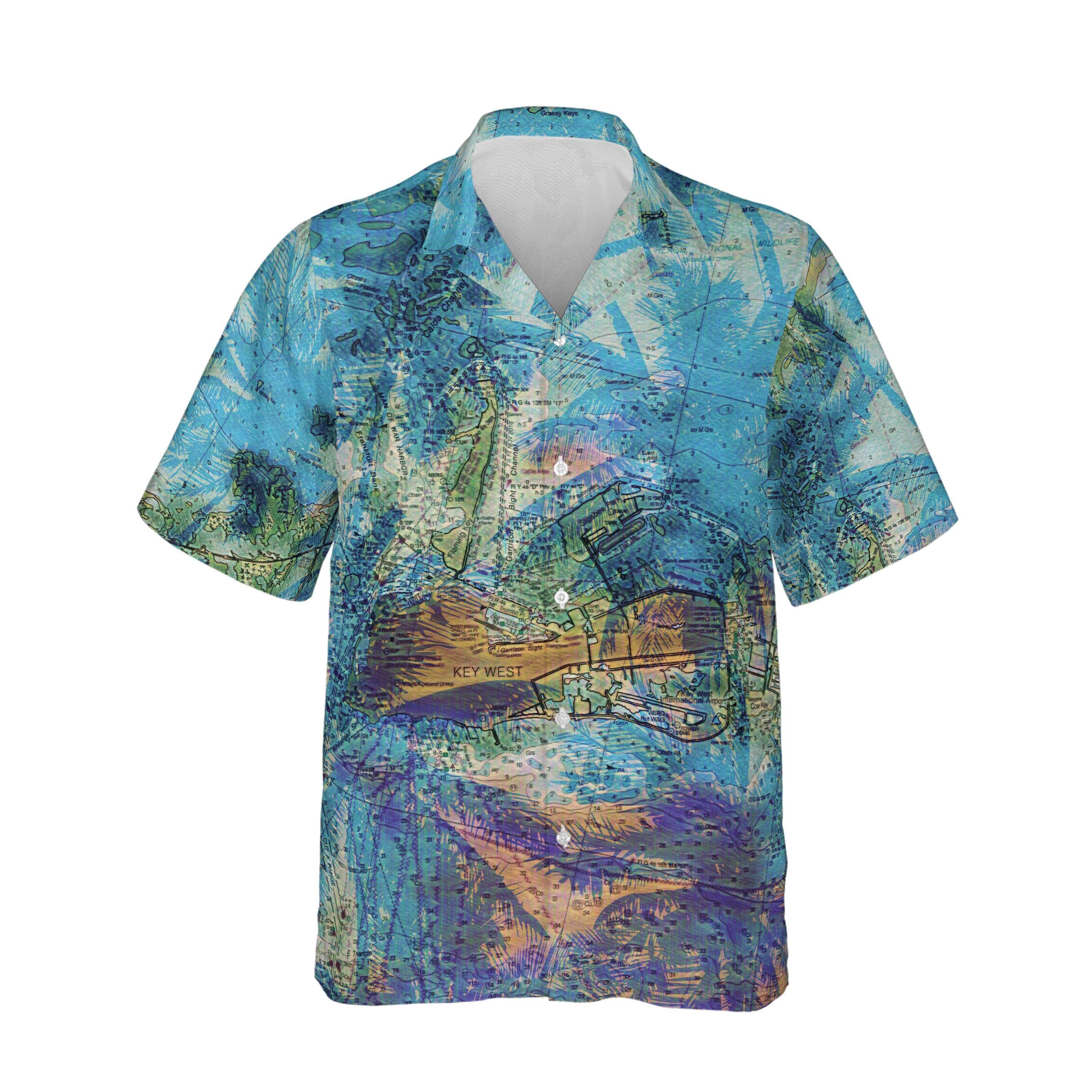 The Key West Beach Painting Camp Shirt