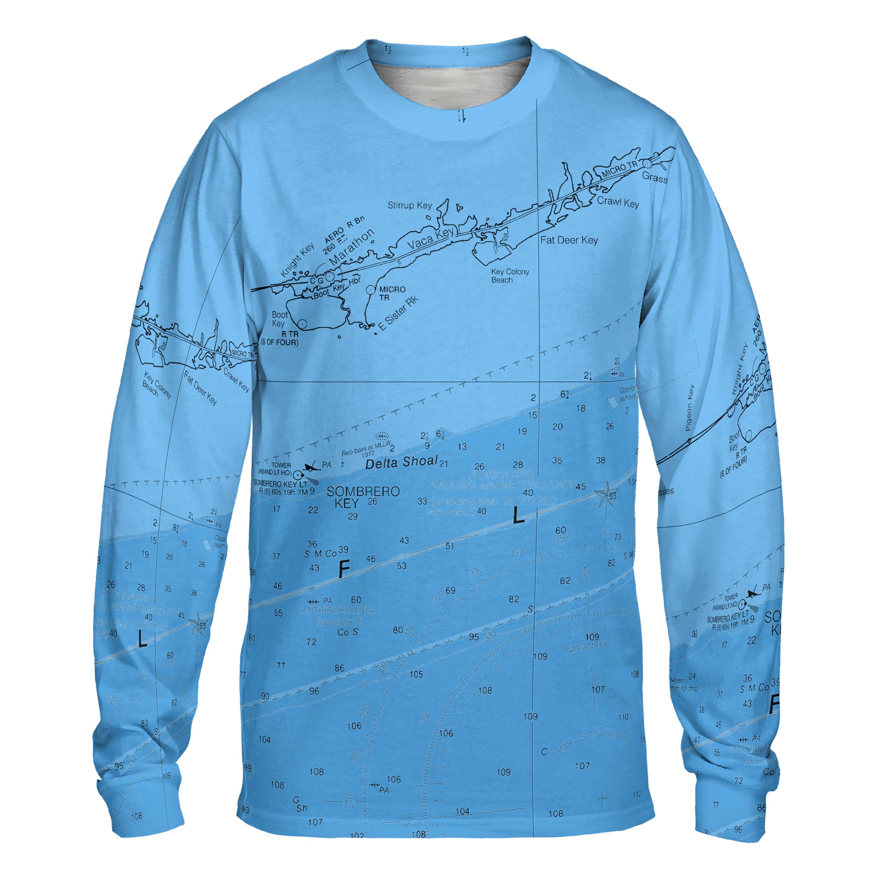 The Marathon Blues Long Sleeve Tee