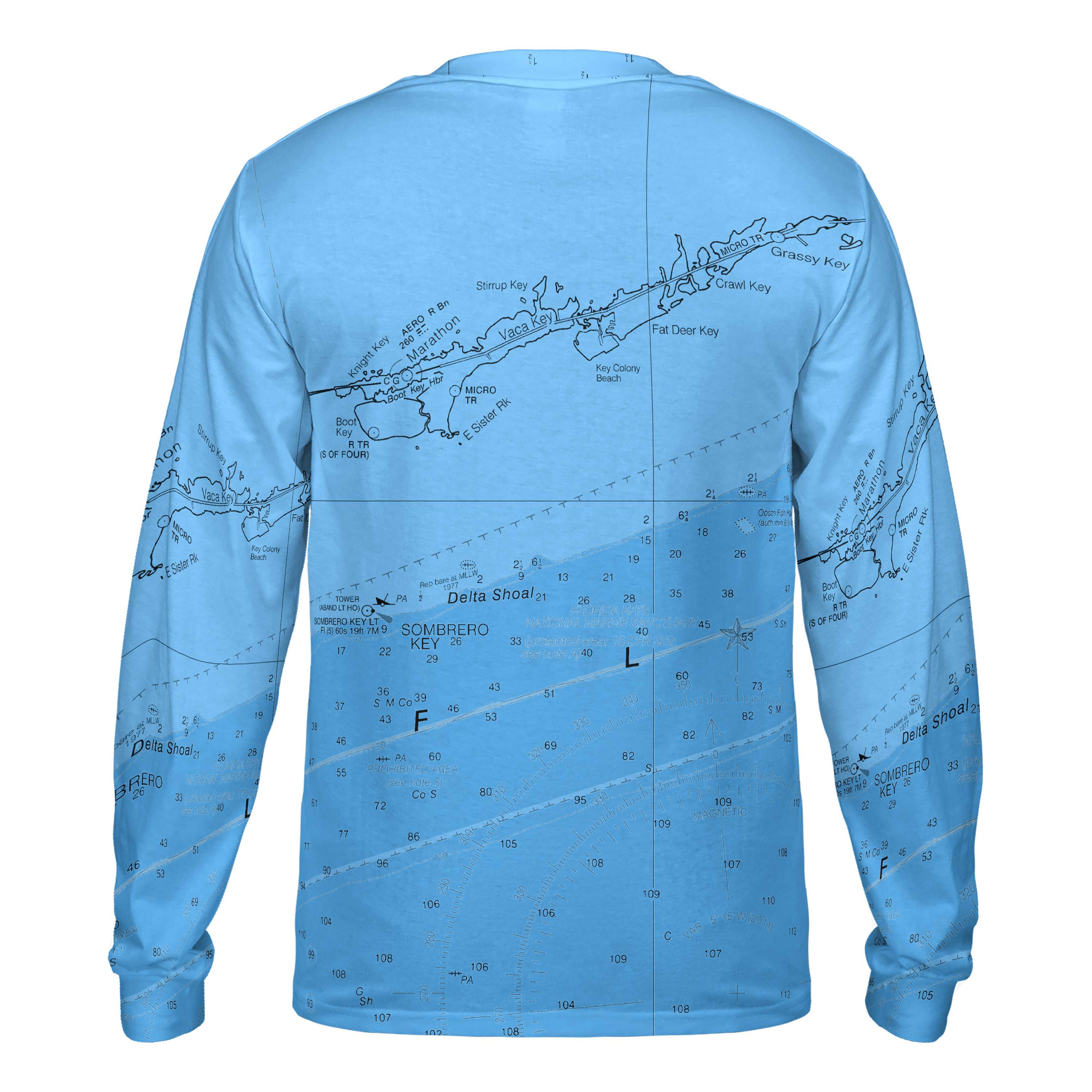 Sailing Tropics Long Sleeve Performance Tee