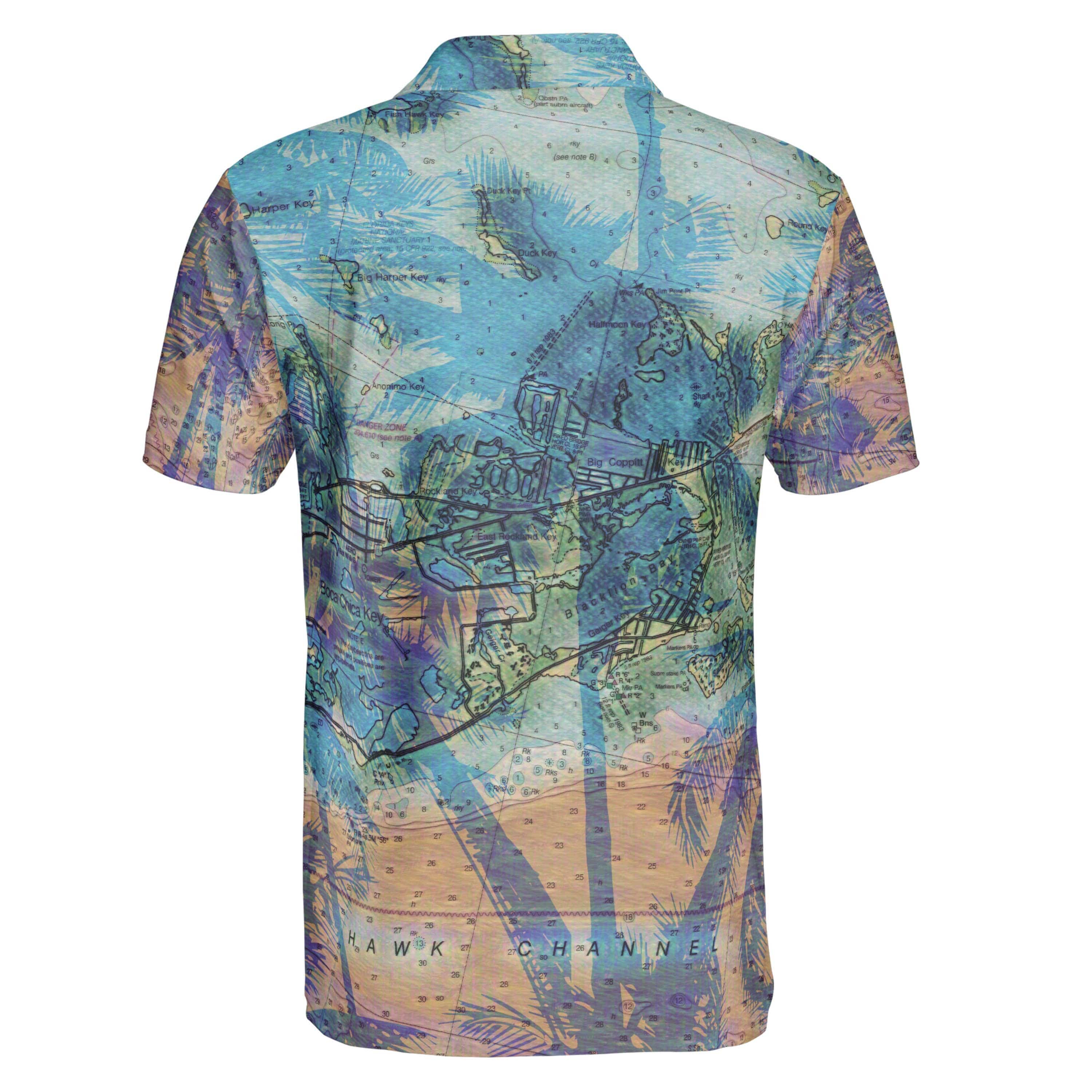 The Key West Beach Painting Polo Shirt – Top Deck Gear